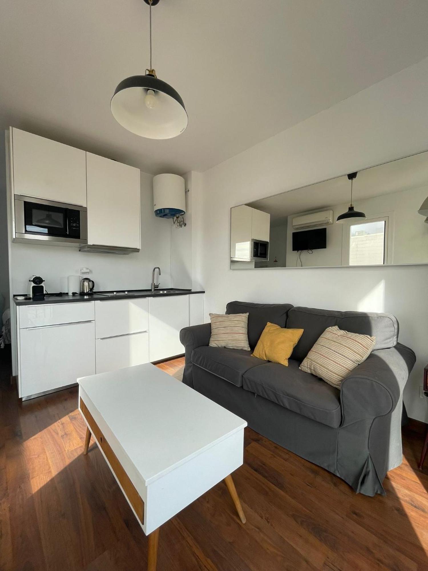 Estudio Con Terraza Ibizaretiro Ii Habitación en casa particular Madrid